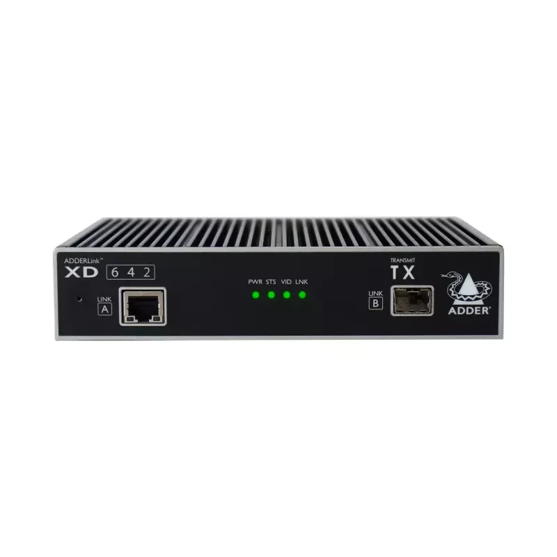 Przedłużacz KVM Nadajnik i odbiornik ADDER XD642P-DP Przewodowy 4000m