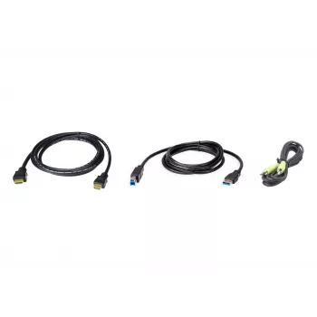 Kabel KVM ATEN 2L-7D02UHX3 1.8 m USB HDMI