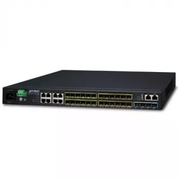 Przełącznik Gigabit Ethernet L3 z zarządzaniem PLANET SGS-6341-16S8C4XR