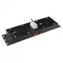 Akcesorium rack Lanview RAF115BL-UK 1U 2 wentylatory Czarny
