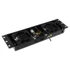 Akcesorium rack Lanview RAF115BL-UK 1U 2 wentylatory Czarny