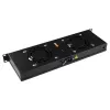 Panel wentylatorowy LOGON RAF300BL Czarny 2 wentylatory