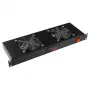 Panel wentylatorowy LOGON RAF300BL Czarny 2 wentylatory
