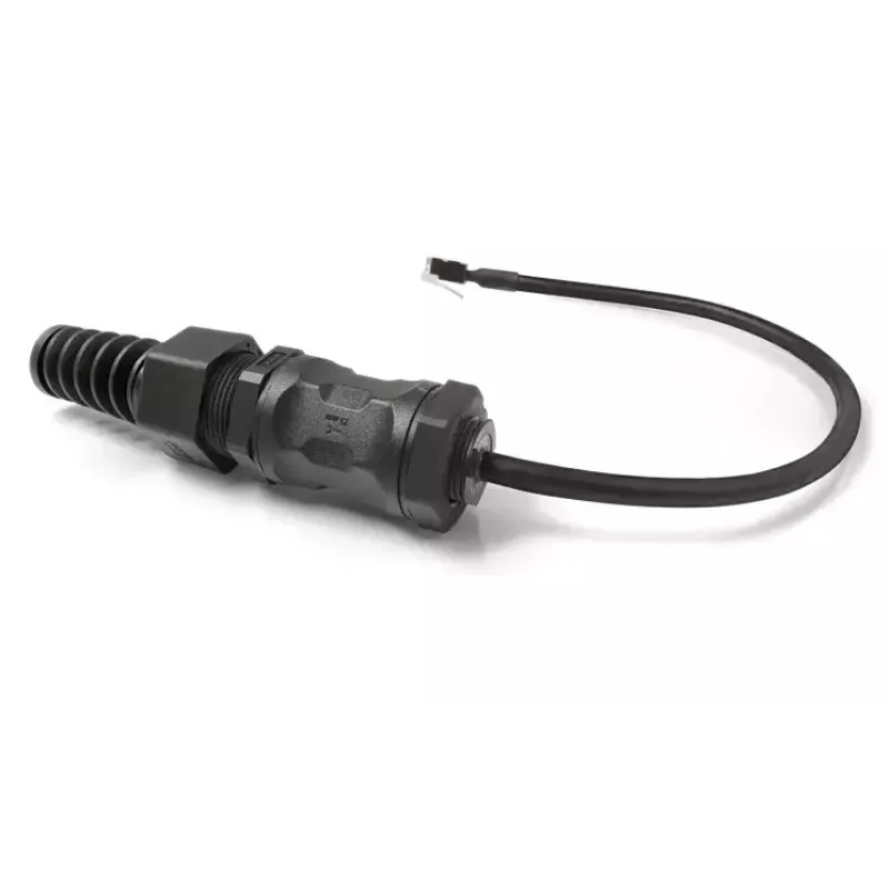 Kabel sieciowy QuWireless QRJ45 RJ-45 RJ-45 0,16 m Czarny