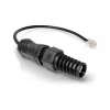Kabel sieciowy QuWireless QRJ45 RJ-45 RJ-45 0,16 m Czarny