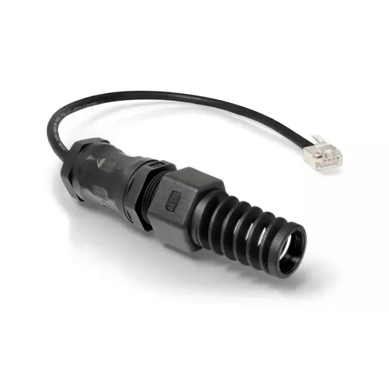 Kabel sieciowy QuWireless QRJ45 RJ-45 RJ-45 0,16 m Czarny