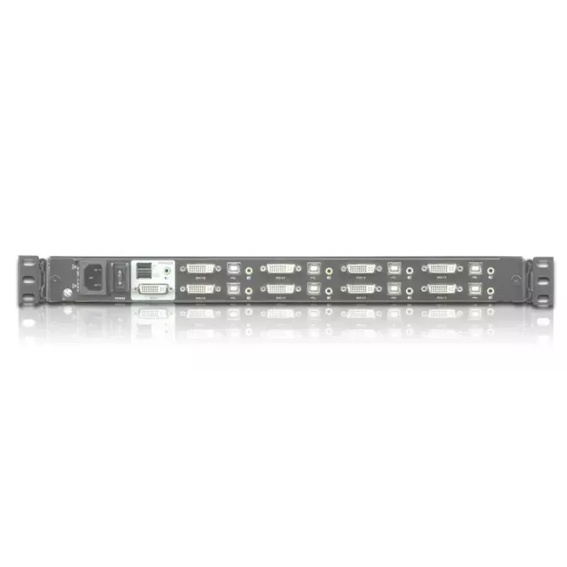 ATEN CL6708MW konsola rackowa 43,9 cm (17,3 cala) Czarny 1U
