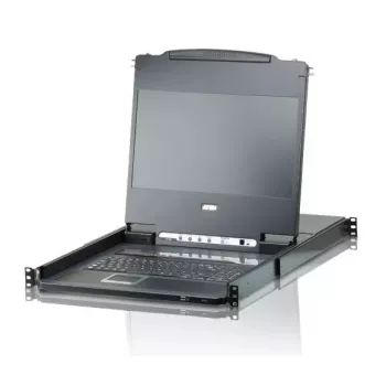 ATEN CL6708MW konsola rackowa 43,9 cm (17,3 cala) Czarny 1U