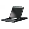 Konsola rackowa ATEN CL5800N 19 cali (48,3 cm) LCD 1280x1024 VGA klawiatura i mysz USB/PS/2 Metal 1U Czarny