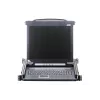 ATEN CL1000M konsola rackowa 43,2 cm (17 cali) 1280 x 1024 piksele Metal, Plastik Czarny 1U