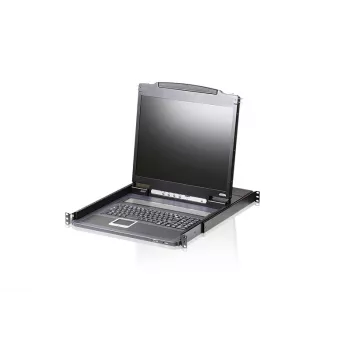 Konsola rackowa ATEN CL3000N 19 cali (48,3 cm) LCD 1280x1024 VGA USB/PS/2 Aluminium 1U