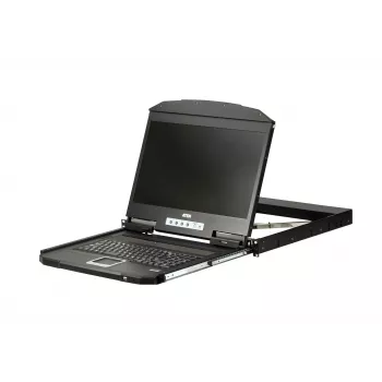 ATEN CL3700NW konsola rackowa 47 cm (18,5 cala) 1920 x 1080 pikseli Metalowa, Plastikowa Czarny 1U
