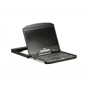 ATEN CL3700NW konsola rackowa 47 cm (18,5 cala) 1920 x 1080 pikseli Metalowa, Plastikowa Czarny 1U