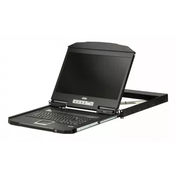 Przełącznik KVM ATEN CL3700NW do montażu w szafie rack Czarny USB HDMI Full HD
