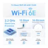 TP-Link AXE11000 Whole Home Mesh Wi-Fi 6E System, biały, wewnętrzna, system mesh, 600 m², trójzakresowe (2.4 GHz / 5 GHz / 6 GHz), Wi-Fi 6E (802.11ax)