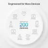 TP-Link AXE11000 Whole Home Mesh Wi-Fi 6E System, biały, wewnętrzna, system mesh, 600 m², trójzakresowe (2.4 GHz / 5 GHz / 6 GHz), Wi-Fi 6E (802.11ax)