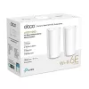 TP-Link AXE11000 Whole Home Mesh Wi-Fi 6E System, biały, wewnętrzna, system mesh, 600 m², trójzakresowe (2.4 GHz / 5 GHz / 6 GHz), Wi-Fi 6E (802.11ax)