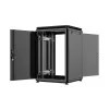 Szafa rack Lanview RDL16U66BL 16U Czarny 600 kg IP20