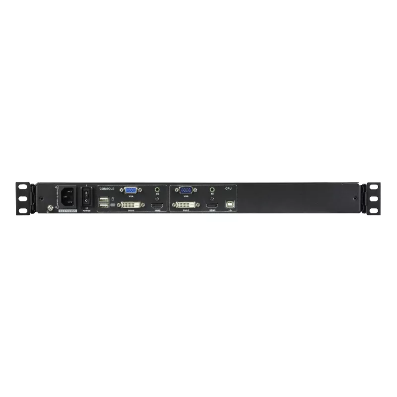 Przełącznik KVM ATEN CL6700MW Montaż w szafie rack Czarny USB 1920x1080