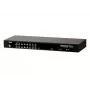 ATEN 16-portowy przełącznik KVM USB – PS/2 VGA, 2048 x 1536 pikseli, QXGA, montaż w szafie rack, 6,5 W, 1U, czarny