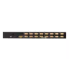 ATEN 16-portowy przełącznik KVM USB – PS/2 VGA, 2048 x 1536 pikseli, QXGA, montaż w szafie rack, 6,5 W, 1U, czarny
