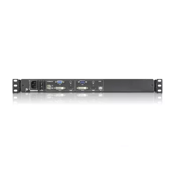 ATEN KVM konsola LCD panoramiczna 17,3 inch DVI/HDMI Full HD, 43,9 cm (17,3 inch), LCD, USB, USB, DVI-D/HDMI/VGA, klawiatura angielska (USA)