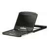 ATEN CL3100NX konsola rackowa 47 cm (18,5 cala) 1366 x 768 pikseli Metal, Tworzywo sztuczne Czarny 1U