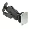Podstawa montażowa RAM Mounts RAM-101-B-225B2U Czarna 521 g