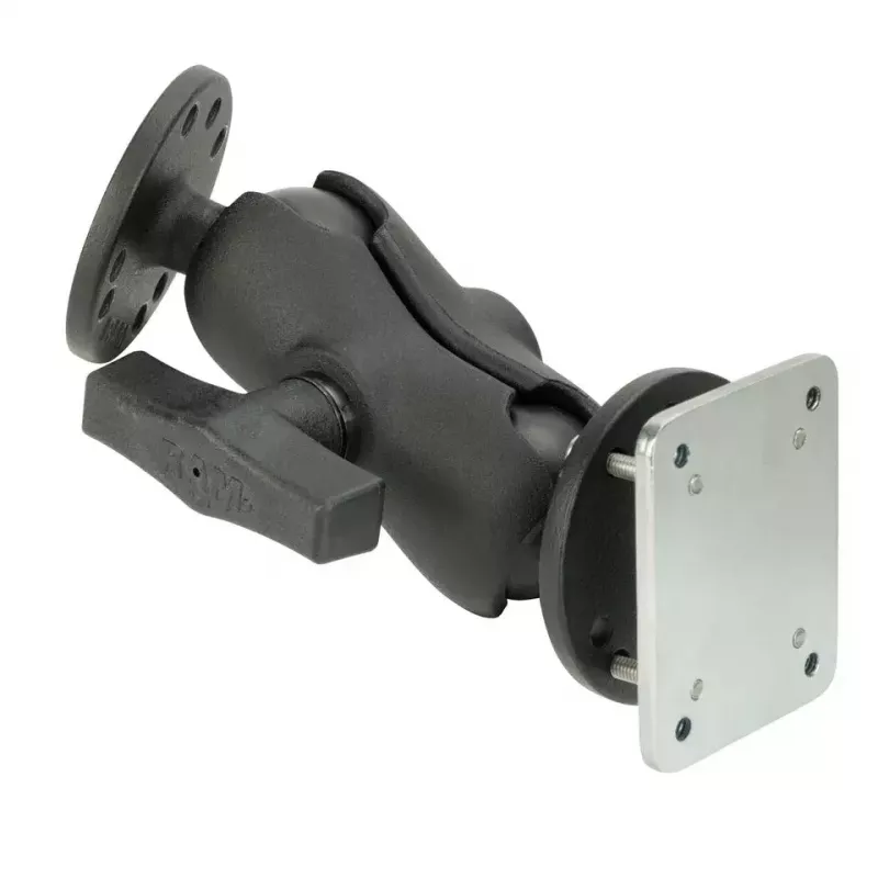 Podstawa montażowa RAM Mounts RAM-101-B-225B2U Czarna 521 g