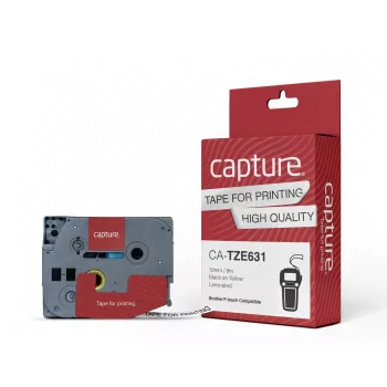 Taśma do etykietowania Capture CA-TZE631 40 g 74 mm x 111 mm