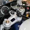RAM Mounts Motocyklowy podwójny uchwyt kulowy do goleni widelca Aluminium Czarny