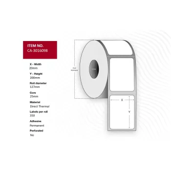Etykieta do drukarki Capture CA-3016098