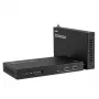 Nadajnik i odbiornik sieciowy Lindy 100m Cat.6A 2 Host USB 3.2 Gen 1 i HDMI 4K60