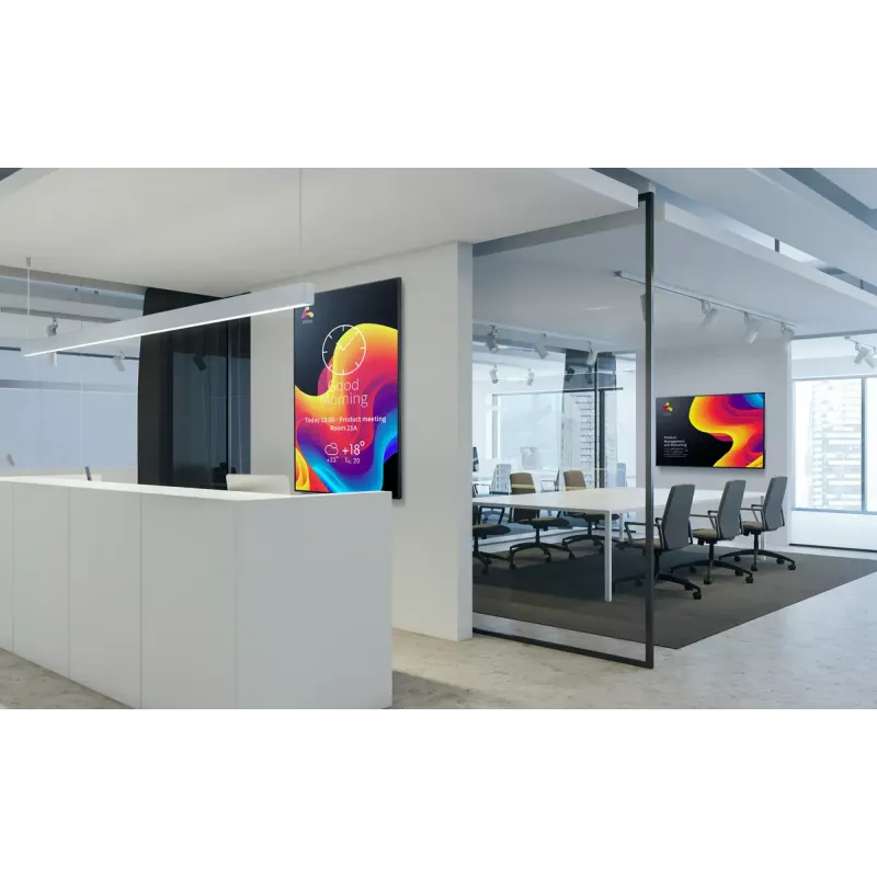 Sharp PN-ME982 Cyfrowy panel informacyjny 2,49 m (98 cali) LED 450 cd/m² 4K Ultra HD Czarny Android