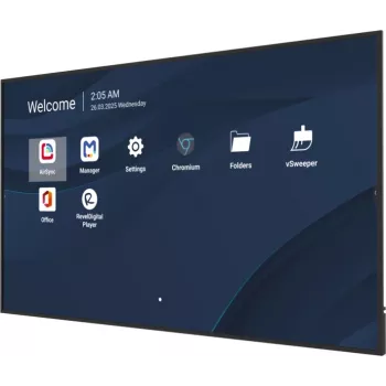 Profesjonalny wyświetlacz komercyjny ViewSonic 86 cali 4K z integracją ProAV