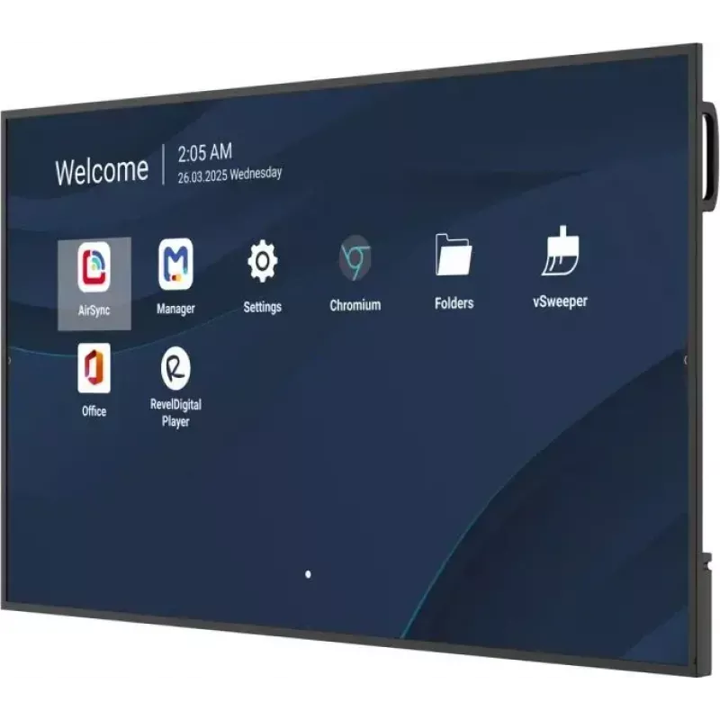 Profesjonalny wyświetlacz ViewSonic 65 cali 4K z integracją ProAV