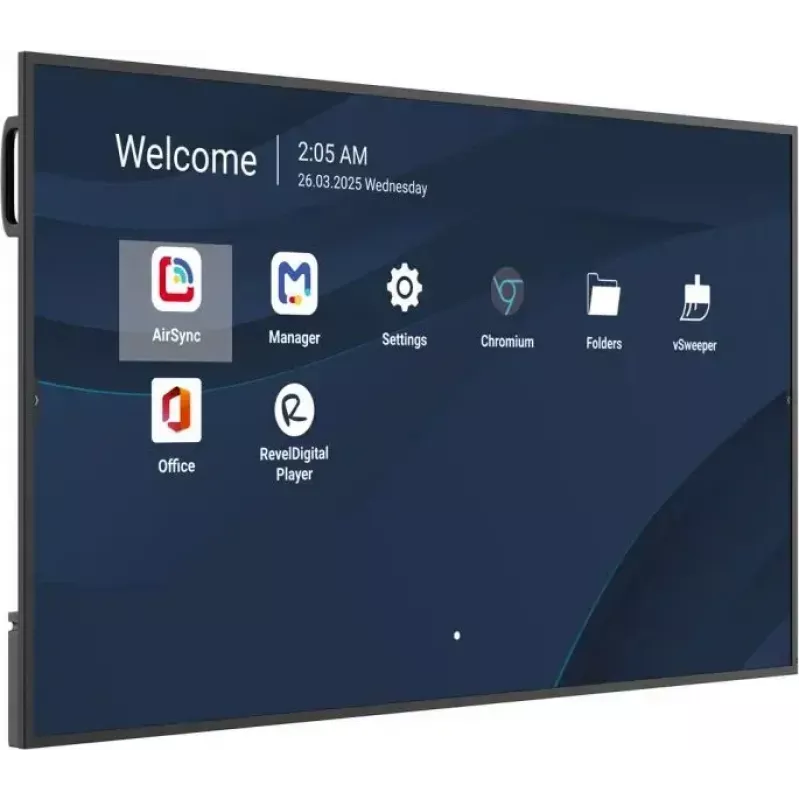 Profesjonalny wyświetlacz ViewSonic 65 cali 4K z integracją ProAV