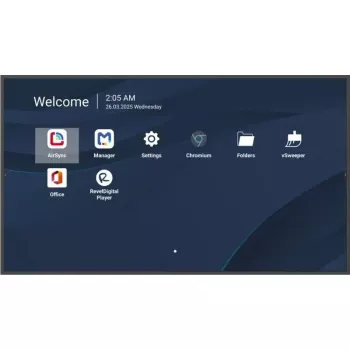 Profesjonalny wyświetlacz ViewSonic 65 cali 4K z integracją ProAV