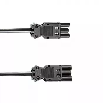 Kabel zasilający Bachmann 375.0053 Czarny 5 m GST18 H05VV-F 3G1.5