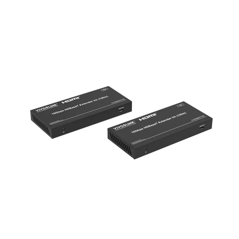 Zestaw przedłużacza HDBaseT VivoLink VLHDMIEXT150 18Gbps 4K przez pojedynczy kabel Cat