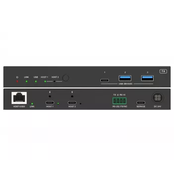 Przedłużacz KVM Vivolink VLUSBCEXT2X2 USB 2.0 1920x1200 150 m