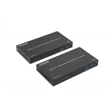 Przedłużacz KVM Vivolink VLUSBCEXT2X2 USB 2.0 1920x1200 150 m