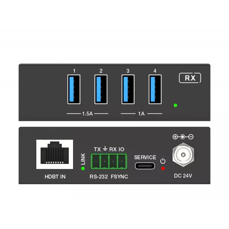 Przedłużacz KVM Vivolink VLUSB3EXT100 USB 3.0 100m