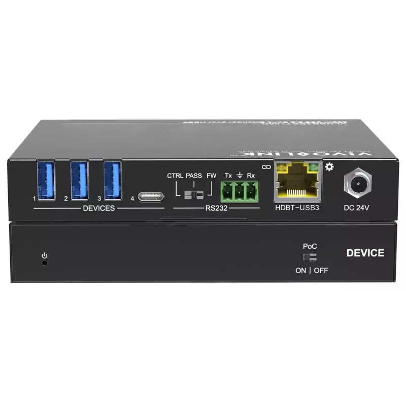Przedłużacz KVM Vivolink VLUSB3EXT100D USB 3.0 100m
