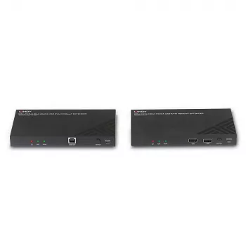 Lindy 100m Cat.6 HDMI 4K60, Audio, IR i RS-232 HDBaseT KVM Extender