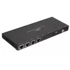Nadajnik i odbiornik Lindy 70 m Cat.6 4 porty HDMI 4K30 z rozgałęźnikiem IR i wyjściem pętlowym