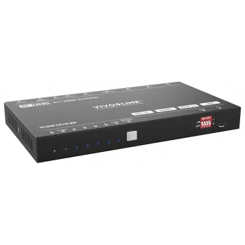 Przełącznik HDMI VivoLink VLSW141H-8K 4x1 — selektor wejść 8K@60Hz dla czterech źródeł HDMI