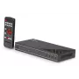 AV receiver Lindy 4x1 4K60 HDMI Seamless Multiview Switch, 3840x2160@60Hz, 12V 2,5A, czarny