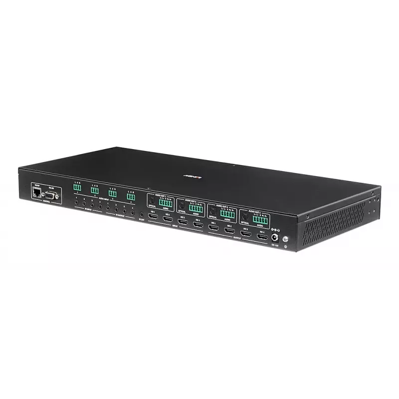 Przełącznik matrycowy AV Lindy 4x4 HDMI 4K60 3840x2160 18 Gbit/s