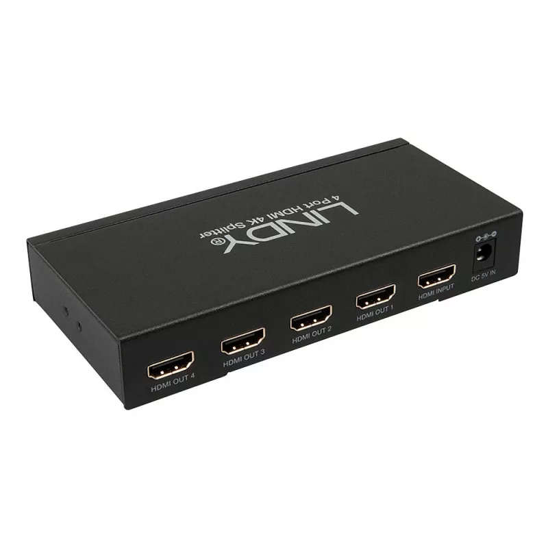 Rozdzielacz HDMI Lindy 4-portowy HDMI 10.2G